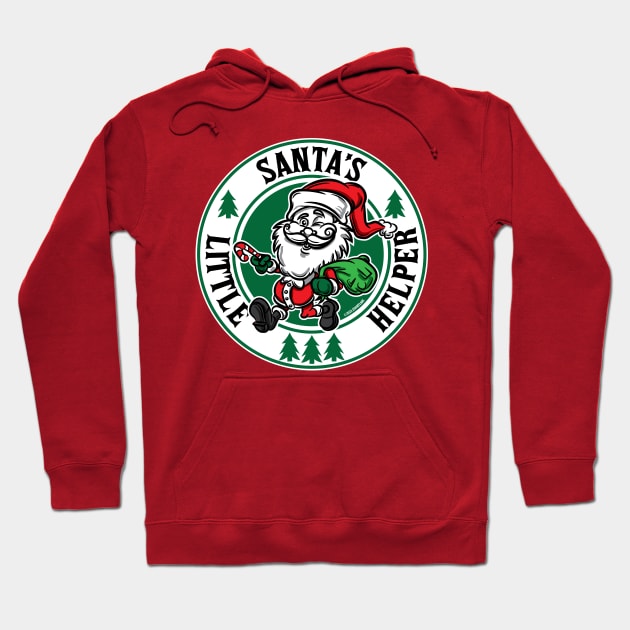 Santa's Little Helper Mascot Hoodie by eShirtLabs